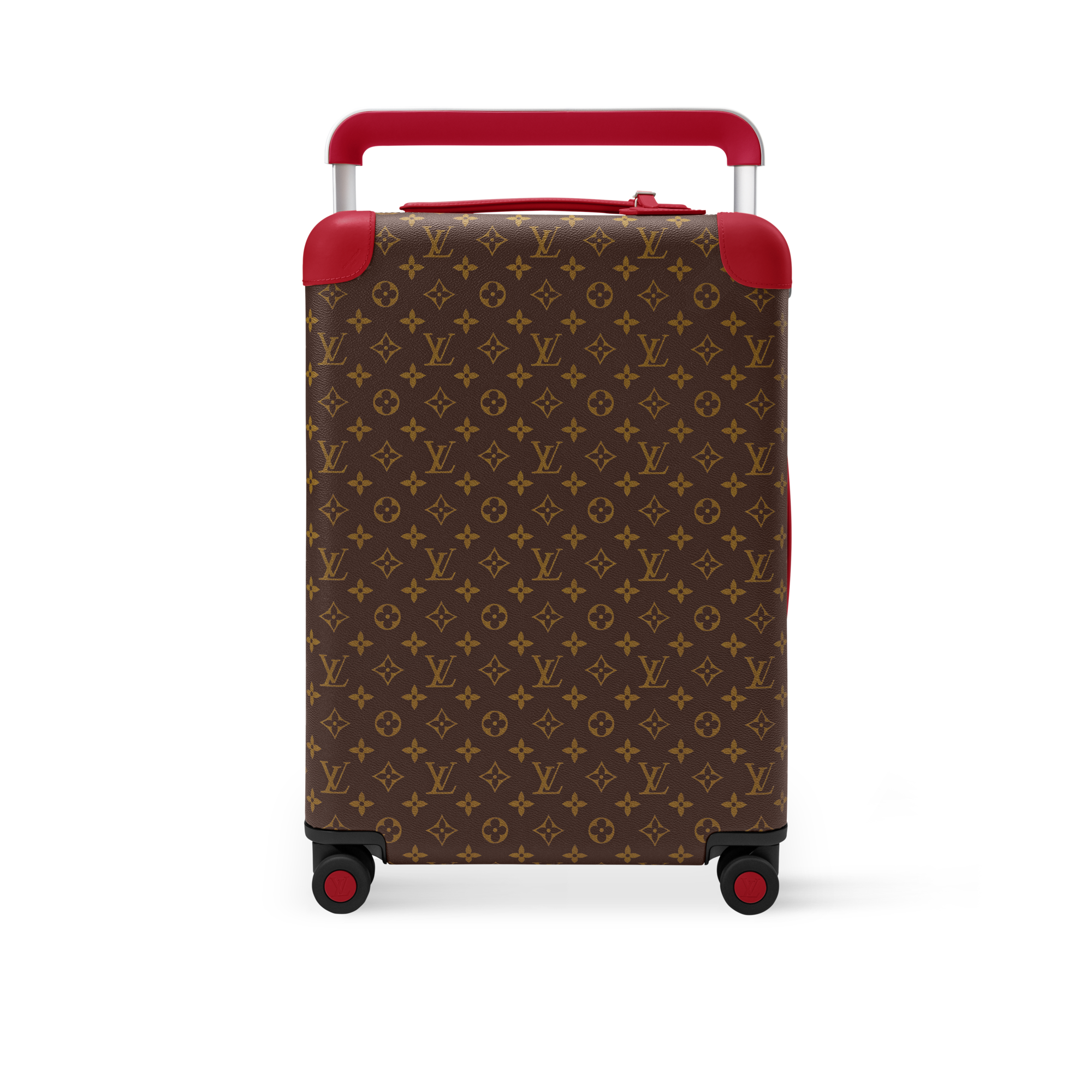 Louis Vuitton ケース ブラウン/レッド ルイヴィトンクーヴェルテュール パスポール NM 日本限定 14145